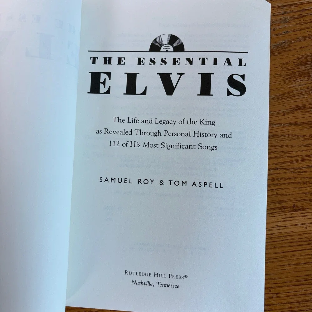 The Essential Elvis Samuel Roy Tom Aspell 1998 Paperback Music Biography